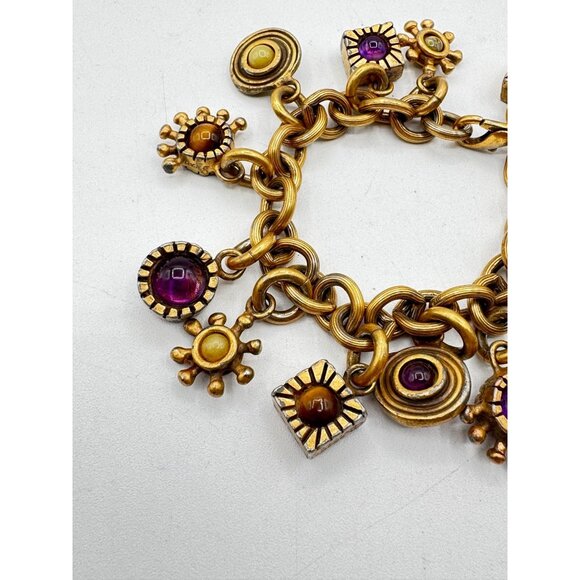 Patricia Locke Charm Bracelet Antique Finish - Picture 2 of 9